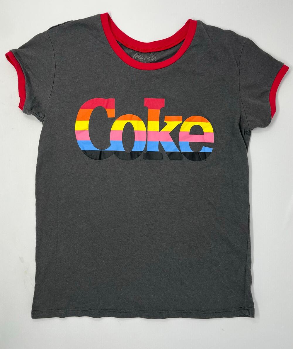 Coca-Cola Woman's Cut Style Coke Tshirt size M Pre-Owned in good condition Retro